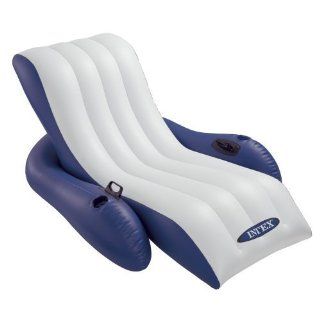 New Intex Comfortable Relaxing Swimming Pool Recliner Lounge Chair Floating Raft