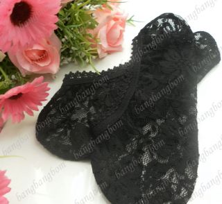 SOCK7 Fashion Hot Women Sexy Mesh Lace Slipper Sock Ankle Invisible Boat Socks