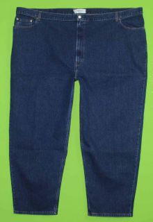 Levis 560 Comfort Fit Sz 60 x 32 Mens Blue Jeans Denim Pants A73