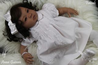 So Real Reborn 22"Baby Doll AA Biracial Ethnic Shyann Aleina Peterson Now Faizah