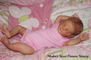 Stunning Freya by Tina Kewy Lifelike Newborn Baby Girl "Yazmin"