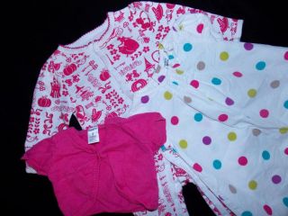 40 Spring Summer Baby Girl Clothes Lot Newborn Infant Gap Outfit Sleeper 6 9 MO