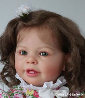 Elvira Vladimir Nursery Reborn Baby Girl Katie Marie by Ann Timmerman