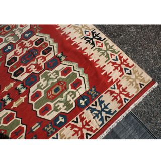 9ft x 12ft Hand Knotted China Kilim Rug 70 Off MR11066