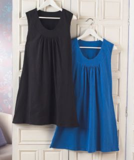 Set of 2 New Women Knit Dress Black Pink or Blue Work Casual Medium Large or XL