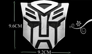 3D Decal Car Sticker Transformers Autobot Emblem Badge