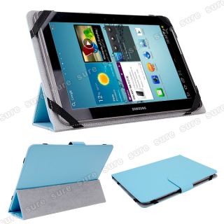 Blue Leather Case Cover Stand for Asus Google Nexus 10" Android Tablet PC