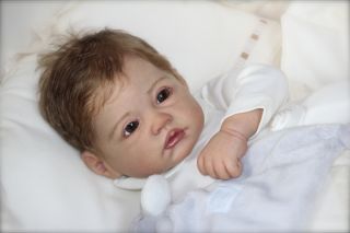 Cheza Baby Reborn Baby Girl Doll Claire Romie Strydom