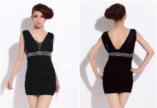 New Ladies Sexy Sequin Empire Waist Sleeveless See Through Mesh Party Dress