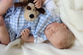 Adorable Reborn Baby Boy Toby from Joshua by Reva Shick