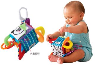 Lamaze Peek A Boo Clutch Cube Baby Toy
