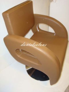 3 x Brand New Brown Styling Barber Chair Salon Beauty Hair Equipment Supplies