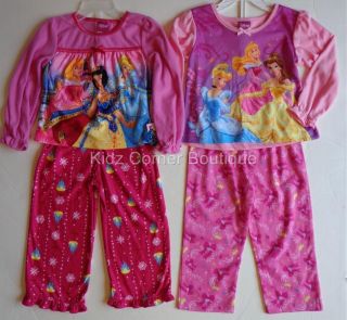 Disney Princess Size 2T 3T 4T Toddler Girl's Pajama Set