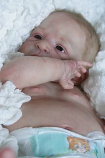 Beautiful Lifelike Reborn Baby Boy 'Jamie' by Olga Auer