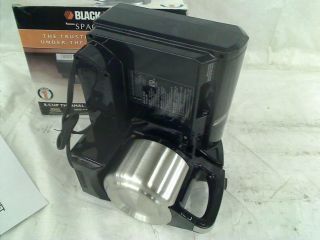 NeweggBusiness - Black & Decker CM1609 Black 8-Cup Thermal Programmable Coffee  Maker