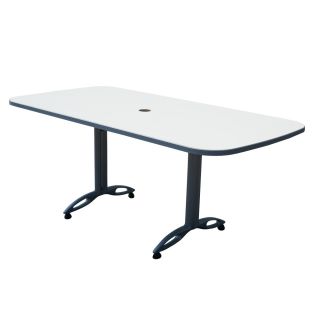 72" Mid Century Style Prismatique Table Desk