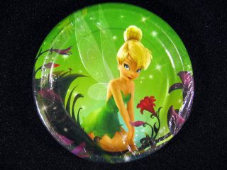 Tinker Bell Birthday Party Supplies Plates Napkins Treat Invitations Table Cover