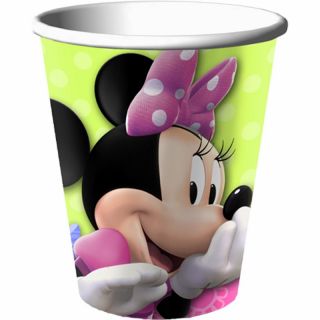 Minnie Mouse Birthday Party Set 32 Dessert Plates Beverage Napkins Cups Hallmark
