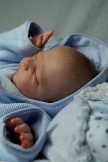 Hunnybear Nursery Reborn Doll Fake Baby Boy Benji by Marita Winters Edition