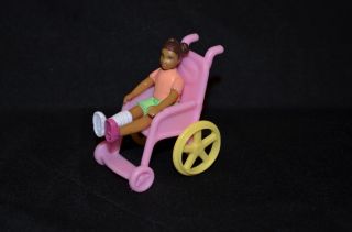 Fisher Price Sweet Streets Hospital Wheel Chair Girl Dollhouse Furniture Part