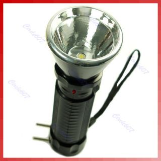 LED Rechargeable Flashlight Torch Light Lamp 110V 220V