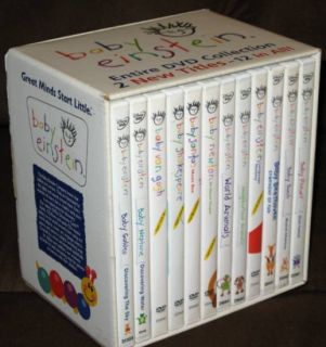 Baby Einstein 21 Dvd Collection Box Set Plus 2 Cds On Popscreen