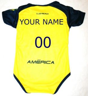Club America Baby Toddler Infant Jersey Add Any Name