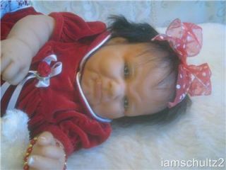 Precious Reborn Fussy Grumpy Face Berenguer Newborn Baby Doll for Christmas