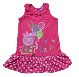 Girls Kids Baby Top Dress 1 6Y Peppa Pig Dora Princess Tutu Cartoon Cute Clothes