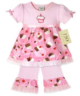 Birthday Girls Cupcake Baby Clothing Clothes 12M 18M
