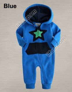 Baby Kid Toddler Infant Boy Star Onesie Bodysuit Romper Jumpsuit Coverall Outfit