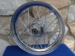 16" 40 Spoke Rear Wheel for Harley Dyna Softail Sportster 1984 99