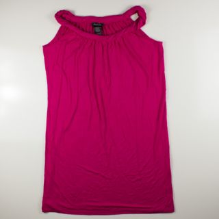 Womens Spense Twist Strap Shift Dress Pinktini Size Medium New