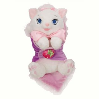 New Disney World Parks Aristocats Cat Marie Babies Baby Plush Doll and Blanket