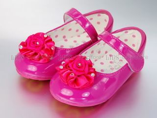 New Toddler Girl D Pink Mary Jane Shoes Size 5 6 7 8