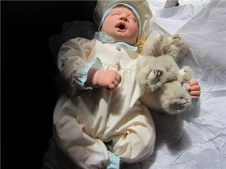 Lee Middleton Original Dolls First Born "Wee One" Model FB Wo Sleeping Baby