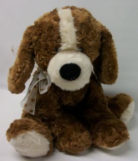 Gund Puppy Dog Barker Plush Brown 13111