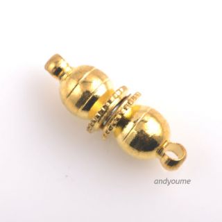 20pcs Gold Plated Magnet Clasps Charm Jewelry Making NP1422 Free SHIP