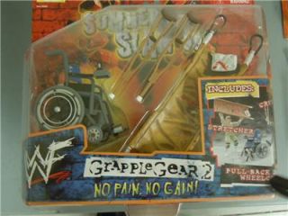 WWF Summer Slam 99 Grapple Gear 2 No Pain No Gain Jakks WWE Figure Toy Playset