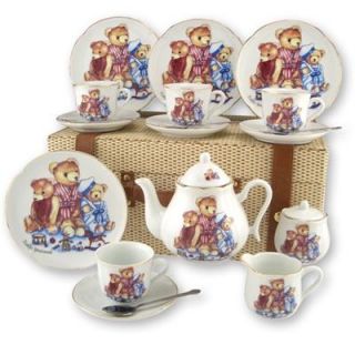 Reutter Porcelain Teddy Bear Tea Service Set 49 588 0