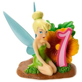 Disney Tinker Bell Number 1 Age Figurine Birthday Cake Topper