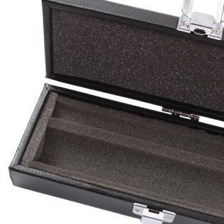 New E6041 11 2 Billiard Pool Cue Box Hard Case Black