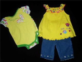 Lot 45 Piece Baby Girl Newborn 0 3 3 6 Months Spring Summer Clothes 0 3 3 6 M