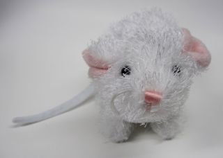Ganz White Pet Rat Stuffed Animal Plush Toy SA2