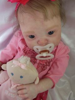 Precious Reborn Baby Girl Molly The Newly Released Kit Kimber by Donna RuBert