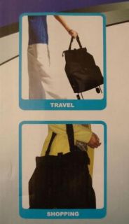 Instabag Fold Able Carrying Rolling Travel Bag Tote