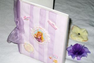 Tangled Rapunzel Custom Personalized Photo Album Handmade Purple Bow Gift Cute
