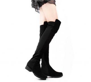 Fashion Korean Over The Knee High Long Boots Shoes Women Girl Fall Winter N4U8