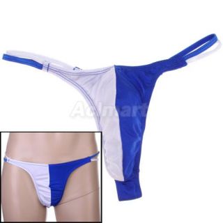 Mens Two Tone Intimate Pants Underwear T Back Briefs NW
