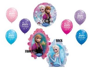 Disney Princess Frozen Elsa Birthday Party Supplies Decorations Balloons Kit New